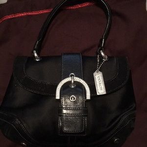 Limited Ed Coach bag w/Swarovski crystal accents